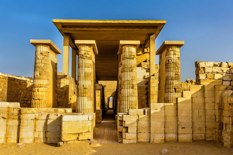 Giza pyramids & Sakkara & Memphis.