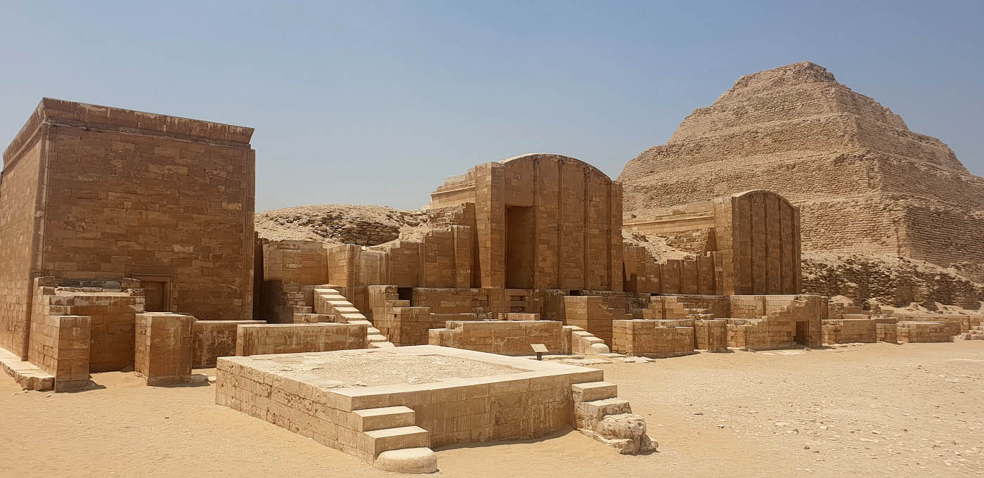 Giza pyramids & Sakkara & Memphis.