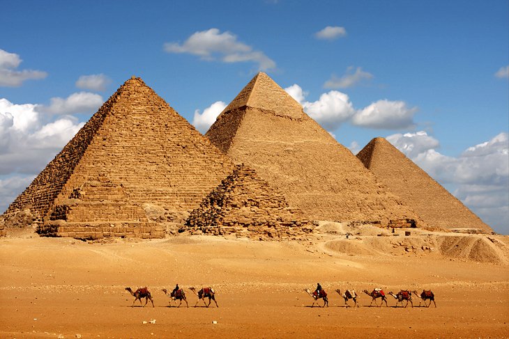 Giza pyramids & Sakkara & Memphis.