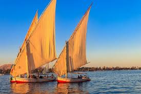 Nile tour by Felucca at sunset with your guide and tour  in khan area